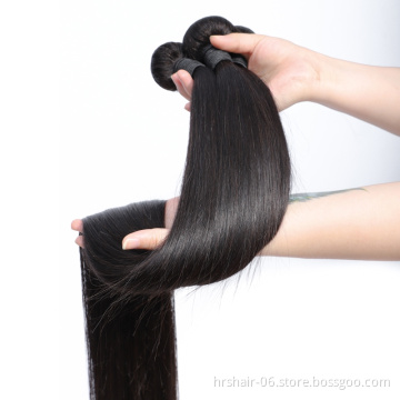 wholesale virgin hair vendors cuticle aligned original brazilian human hair Lace Front Closure with bundles  straight wave